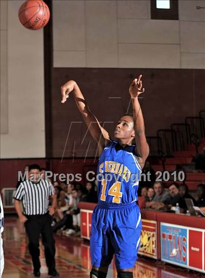 Thumbnail 1 in St. Bernard vs. Hillcrest Christian (CIF SS 6AA Final) photogallery.