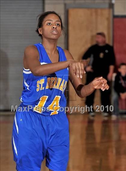 Thumbnail 1 in St. Bernard vs. Hillcrest Christian (CIF SS 6AA Final) photogallery.