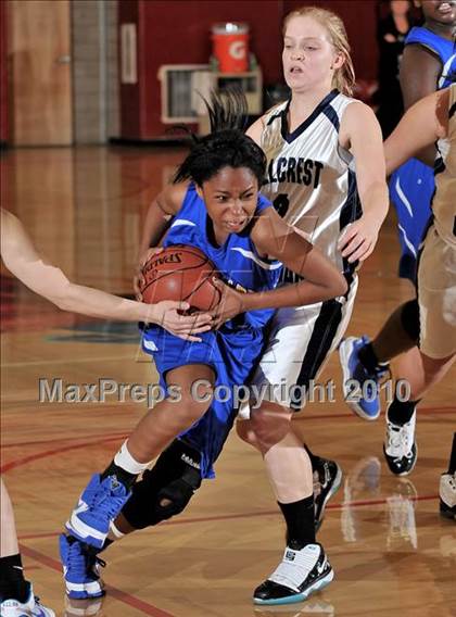 Thumbnail 1 in St. Bernard vs. Hillcrest Christian (CIF SS 6AA Final) photogallery.