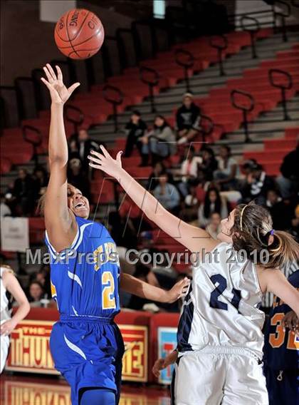 Thumbnail 3 in St. Bernard vs. Hillcrest Christian (CIF SS 6AA Final) photogallery.