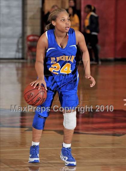 Thumbnail 2 in St. Bernard vs. Hillcrest Christian (CIF SS 6AA Final) photogallery.