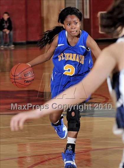 Thumbnail 1 in St. Bernard vs. Hillcrest Christian (CIF SS 6AA Final) photogallery.