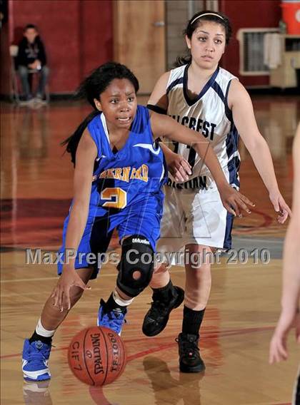 Thumbnail 2 in St. Bernard vs. Hillcrest Christian (CIF SS 6AA Final) photogallery.