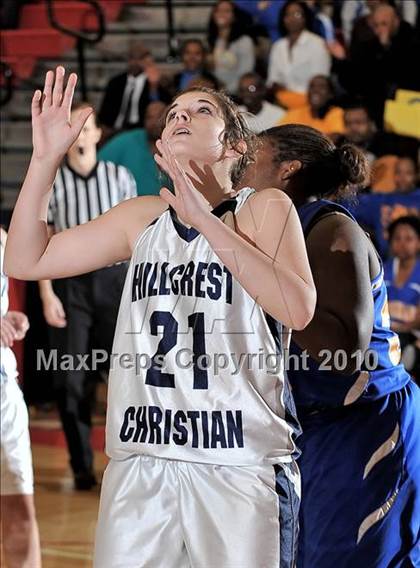 Thumbnail 1 in St. Bernard vs. Hillcrest Christian (CIF SS 6AA Final) photogallery.