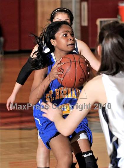 Thumbnail 3 in St. Bernard vs. Hillcrest Christian (CIF SS 6AA Final) photogallery.
