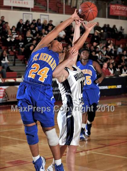 Thumbnail 2 in St. Bernard vs. Hillcrest Christian (CIF SS 6AA Final) photogallery.