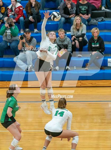 Thumbnail 1 in Cathedral vs New Castle (IHSAA 4A Regional Semifinal) photogallery.