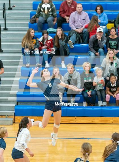 Thumbnail 1 in Cathedral vs New Castle (IHSAA 4A Regional Semifinal) photogallery.