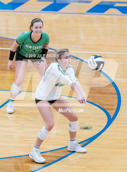 Thumbnail 1 in Cathedral vs New Castle (IHSAA 4A Regional Semifinal) photogallery.
