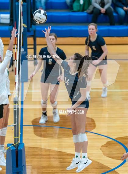 Thumbnail 1 in Cathedral vs New Castle (IHSAA 4A Regional Semifinal) photogallery.