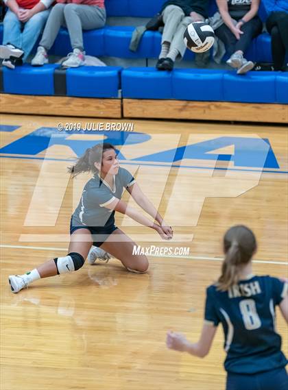 Thumbnail 3 in Cathedral vs New Castle (IHSAA 4A Regional Semifinal) photogallery.