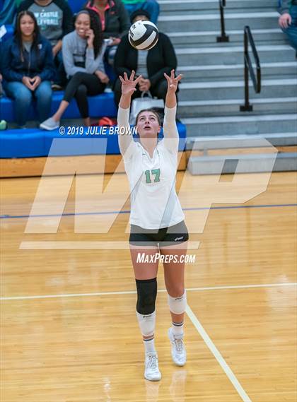 Thumbnail 3 in Cathedral vs New Castle (IHSAA 4A Regional Semifinal) photogallery.