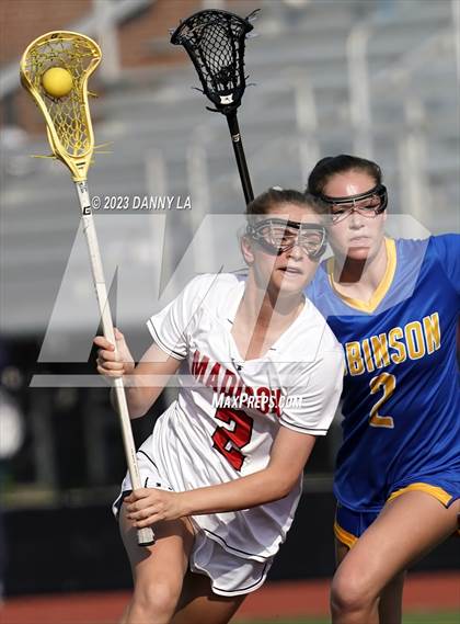 Thumbnail 2 in Robinson @ James Madison (VHSL Class 6 Quarterfinal) photogallery.