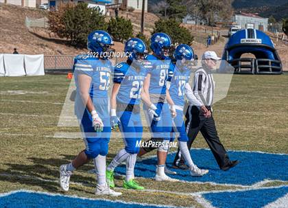 Thumbnail 1 in Thoreau @ St. Michael's (NMAA 3A Qaurterfinals) photogallery.