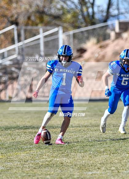 Thumbnail 1 in Thoreau @ St. Michael's (NMAA 3A Qaurterfinals) photogallery.