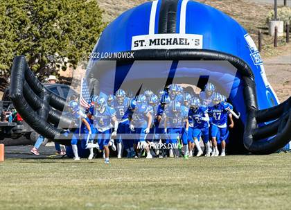 Thumbnail 2 in Thoreau @ St. Michael's (NMAA 3A Qaurterfinals) photogallery.