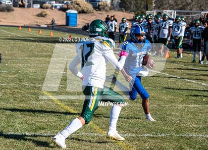 Thumbnail 2 in Thoreau @ St. Michael's (NMAA 3A Qaurterfinals) photogallery.