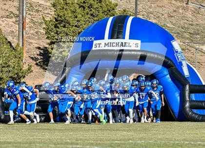 Thumbnail 3 in Thoreau @ St. Michael's (NMAA 3A Qaurterfinals) photogallery.