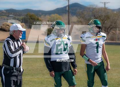 Thumbnail 3 in Thoreau @ St. Michael's (NMAA 3A Qaurterfinals) photogallery.