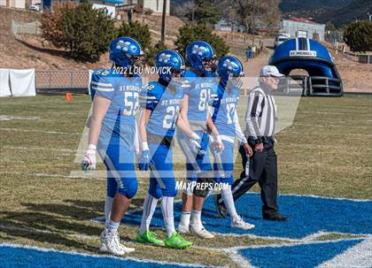 Thumbnail 2 in Thoreau @ St. Michael's (NMAA 3A Qaurterfinals) photogallery.
