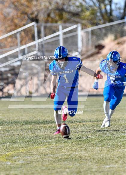 Thumbnail 2 in Thoreau @ St. Michael's (NMAA 3A Qaurterfinals) photogallery.