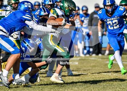 Thumbnail 3 in Thoreau @ St. Michael's (NMAA 3A Qaurterfinals) photogallery.