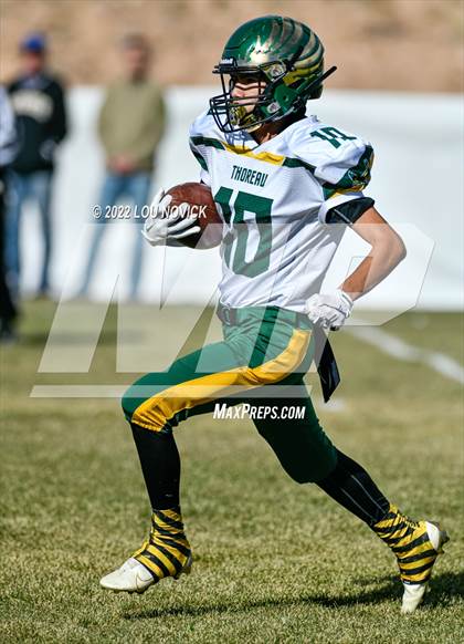 Thumbnail 3 in Thoreau @ St. Michael's (NMAA 3A Qaurterfinals) photogallery.