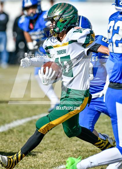 Thumbnail 3 in Thoreau @ St. Michael's (NMAA 3A Qaurterfinals) photogallery.