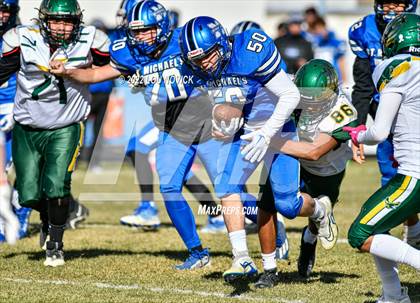 Thumbnail 1 in Thoreau @ St. Michael's (NMAA 3A Qaurterfinals) photogallery.