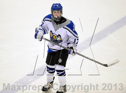 Thumbnail 1 in Brookfield/Bethel/Danbury vs. East Catholic (CIAC Division II Semifinal) photogallery.