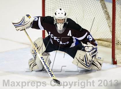 Thumbnail 2 in Brookfield/Bethel/Danbury vs. East Catholic (CIAC Division II Semifinal) photogallery.