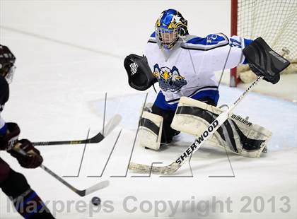 Thumbnail 1 in Brookfield/Bethel/Danbury vs. East Catholic (CIAC Division II Semifinal) photogallery.