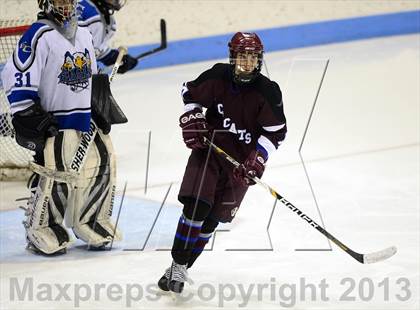 Thumbnail 1 in Brookfield/Bethel/Danbury vs. East Catholic (CIAC Division II Semifinal) photogallery.