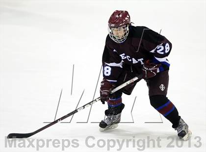 Thumbnail 2 in Brookfield/Bethel/Danbury vs. East Catholic (CIAC Division II Semifinal) photogallery.