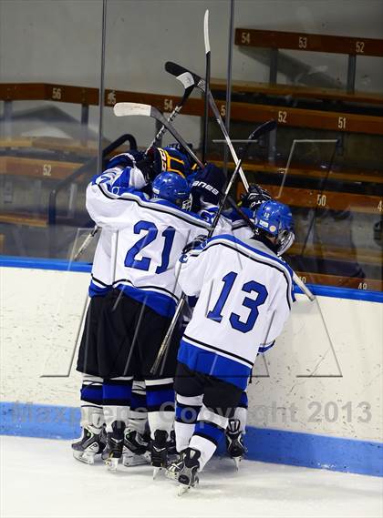 Thumbnail 1 in Brookfield/Bethel/Danbury vs. East Catholic (CIAC Division II Semifinal) photogallery.