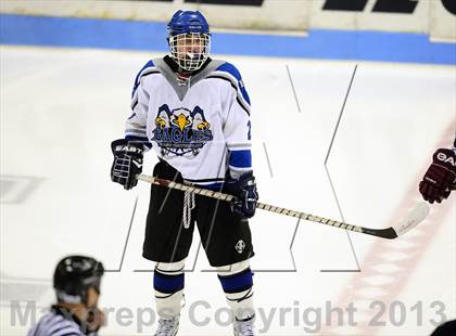 Thumbnail 2 in Brookfield/Bethel/Danbury vs. East Catholic (CIAC Division II Semifinal) photogallery.