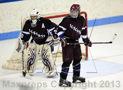 Thumbnail 3 in Brookfield/Bethel/Danbury vs. East Catholic (CIAC Division II Semifinal) photogallery.