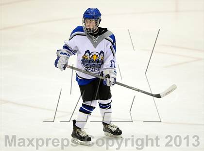 Thumbnail 2 in Brookfield/Bethel/Danbury vs. East Catholic (CIAC Division II Semifinal) photogallery.