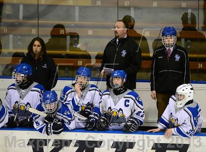 Thumbnail 1 in Brookfield/Bethel/Danbury vs. East Catholic (CIAC Division II Semifinal) photogallery.