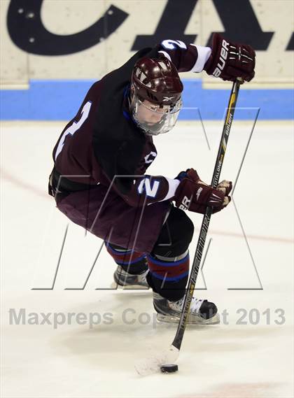 Thumbnail 1 in Brookfield/Bethel/Danbury vs. East Catholic (CIAC Division II Semifinal) photogallery.