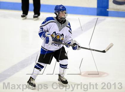 Thumbnail 2 in Brookfield/Bethel/Danbury vs. East Catholic (CIAC Division II Semifinal) photogallery.