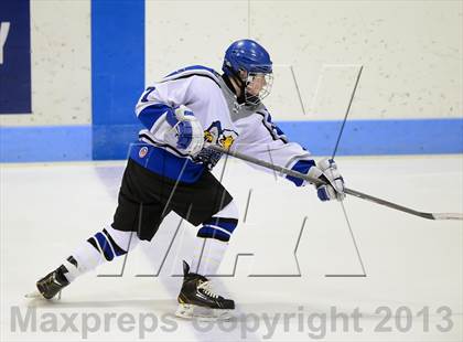 Thumbnail 1 in Brookfield/Bethel/Danbury vs. East Catholic (CIAC Division II Semifinal) photogallery.