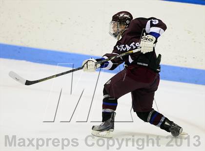 Thumbnail 3 in Brookfield/Bethel/Danbury vs. East Catholic (CIAC Division II Semifinal) photogallery.