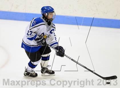 Thumbnail 3 in Brookfield/Bethel/Danbury vs. East Catholic (CIAC Division II Semifinal) photogallery.