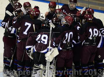 Thumbnail 1 in Brookfield/Bethel/Danbury vs. East Catholic (CIAC Division II Semifinal) photogallery.