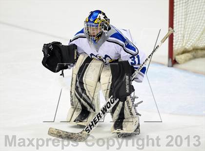 Thumbnail 2 in Brookfield/Bethel/Danbury vs. East Catholic (CIAC Division II Semifinal) photogallery.