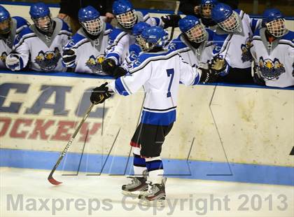 Thumbnail 2 in Brookfield/Bethel/Danbury vs. East Catholic (CIAC Division II Semifinal) photogallery.
