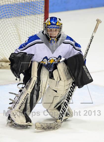 Thumbnail 1 in Brookfield/Bethel/Danbury vs. East Catholic (CIAC Division II Semifinal) photogallery.