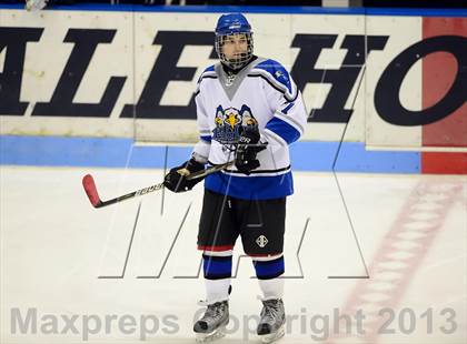 Thumbnail 3 in Brookfield/Bethel/Danbury vs. East Catholic (CIAC Division II Semifinal) photogallery.
