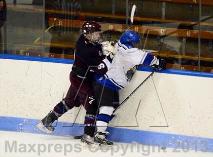 Thumbnail 2 in Brookfield/Bethel/Danbury vs. East Catholic (CIAC Division II Semifinal) photogallery.